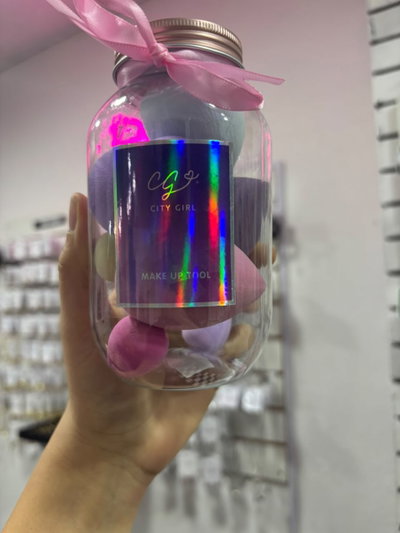 Frasco esponjitas 