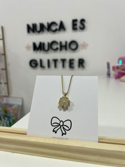 Collar anti estres giratorio | Trebol de la suerte
