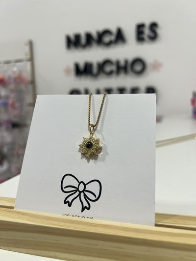 Collar te amo en 100 idiomas | sol brillante