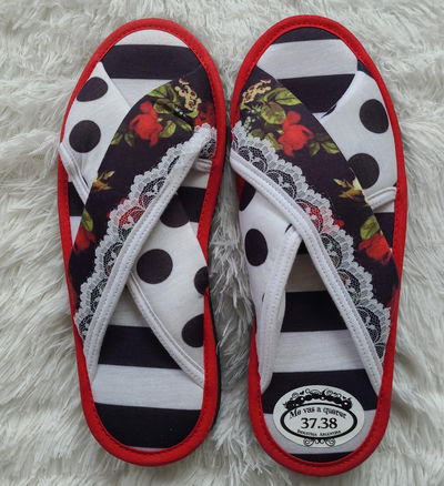 Pantu chinelas rayas