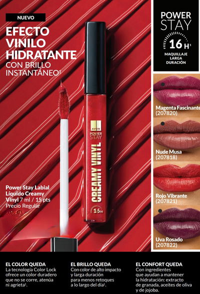 Labial líquido 16 hs