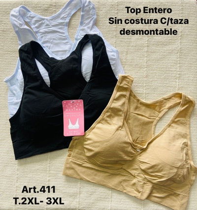 Top sin costura 