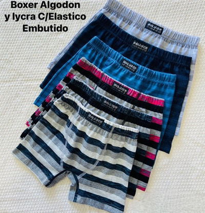 Boxer niño algodon