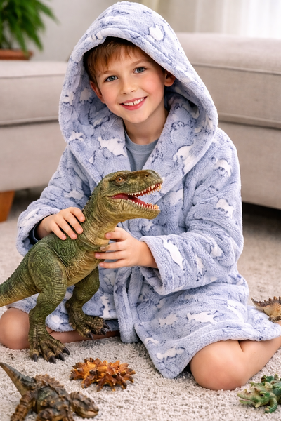 Bata niño dinosaurio 