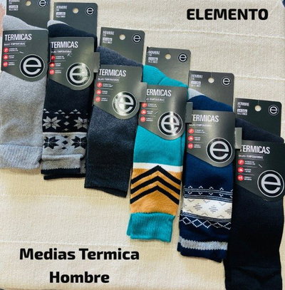 Medias termicas hombre elemento 