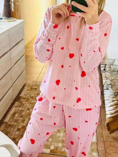 Pijama corazon