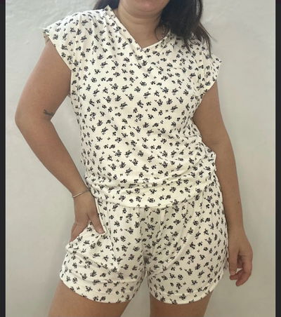 Pijama flores