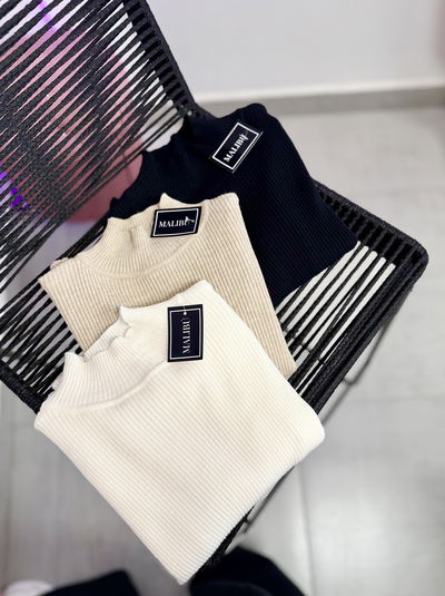 Sweater Media Polera