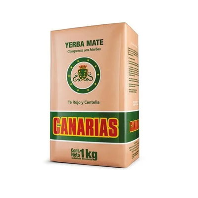 Yerba Canarias Te Rojo Y Centella