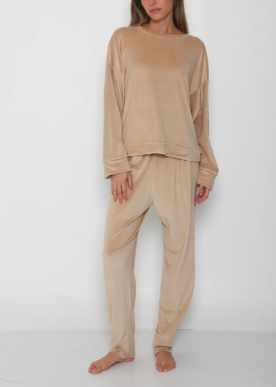 Pijama plush liso