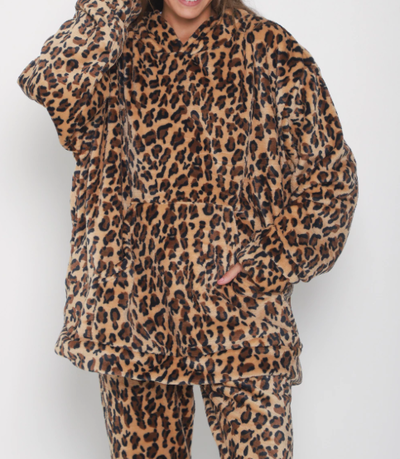 Pijama polar soft print clasico