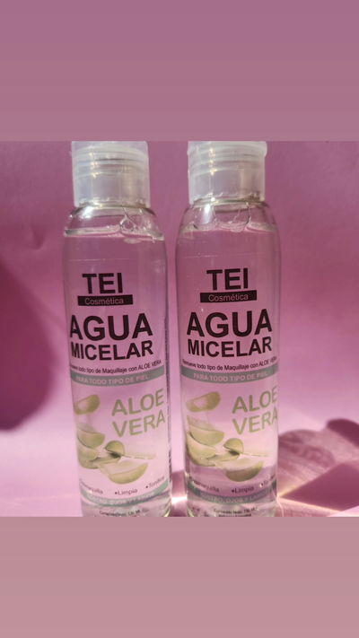 Agua micelar tei