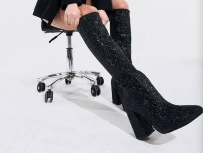 Jeni glitter negro