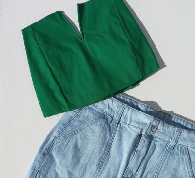 Corset verde