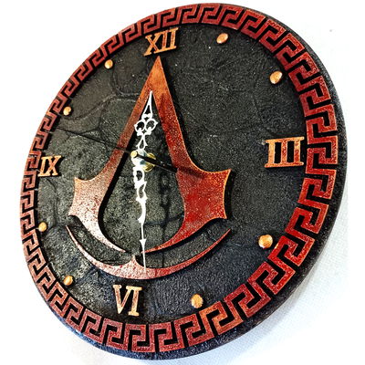 Reloj de Pared Artesanal Assassins Creed