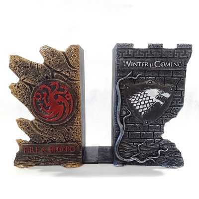 Sujeta Libros Soporte Organizador Game of Thrones Stark Targaryen