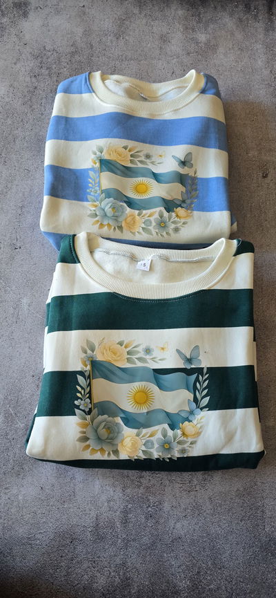 Buzos Frizados estampados