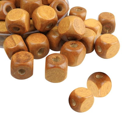 Madera Cuadrada 10 x 10 mm x 50g
