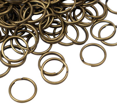 Argolla Sin Fin Lisa 15 mm Bronce x 20 unidades