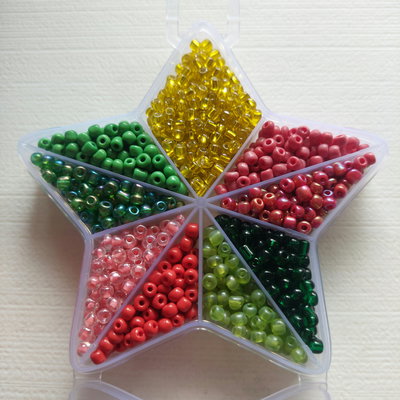 Cajita con mostacillones 