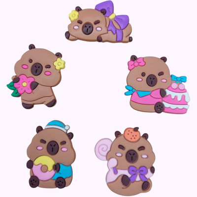 Charms Capibara x unidad (silicona)