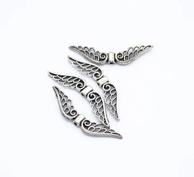 Dije alas pasante x unidad (53x14 mm)