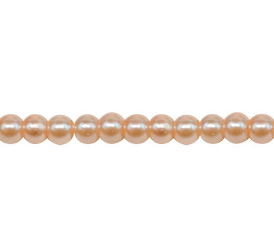 Perlas de vidrio perladas 8mm (100u aprox)
