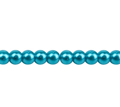 Perlas de vidrio perladas 8mm (100u aprox)