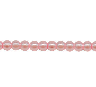 Perlas de vidrio perladas 8mm (100u aprox)