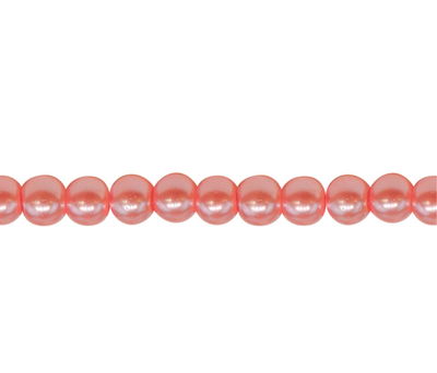 Perlas de vidrio perladas 8mm (100u aprox)