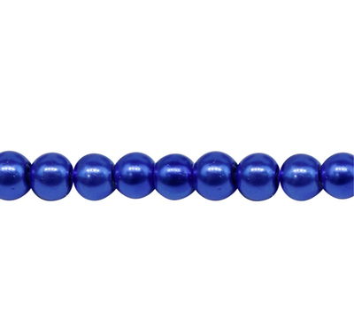Perlas de vidrio perladas 8mm (100u aprox)