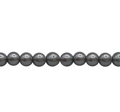 Perlas de vidrio perladas 8mm (100u aprox)