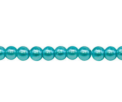 Perlas de vidrio perladas 8mm (100u aprox)