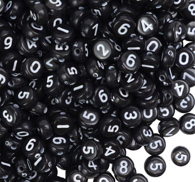 400u aprox números negros (50g)