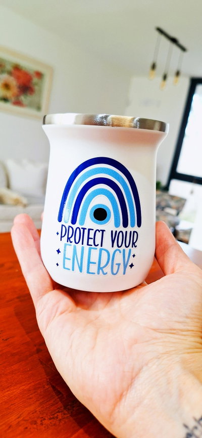 Mate Acero Inoxidable ojito protector