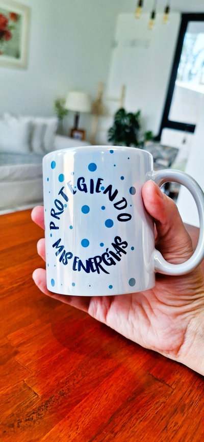 Taza de Ceramica Tornasolada Turkish Eye