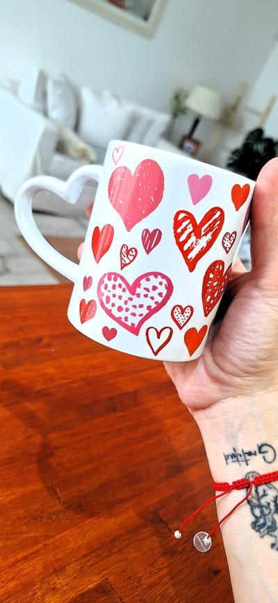 Taza de Ceramica Corazon Love
