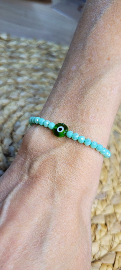 Pulsera Cristal Green