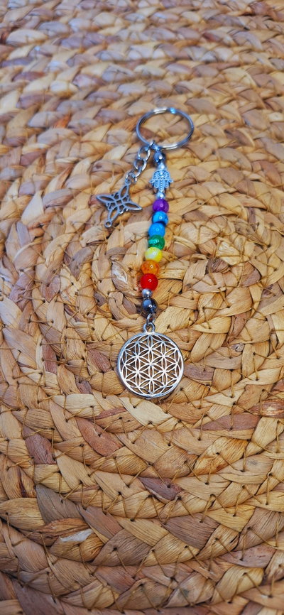 Llavero Siete Chakras 