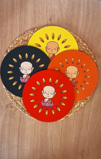 Mouse Pad Circular Budita Bebe