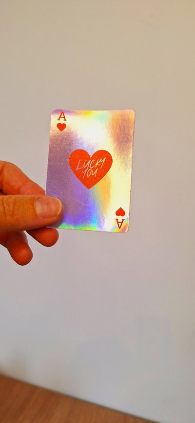 Sticker Holográfico Locky You