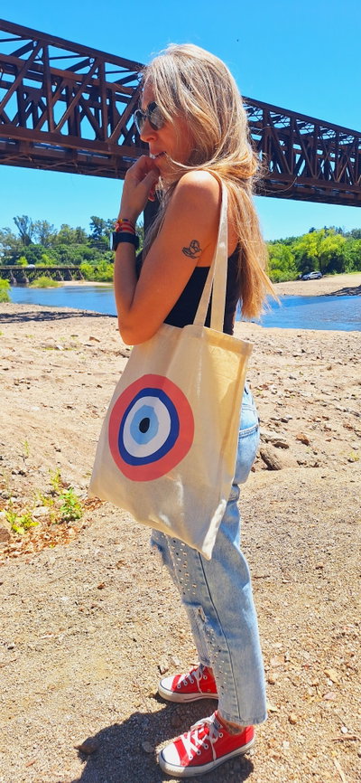 Tote bag Mediterraneo Rosa