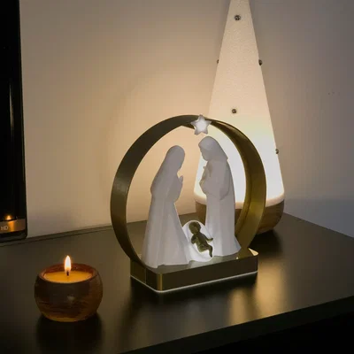 Pinito y Pesebre Luminosos Combo Navidad