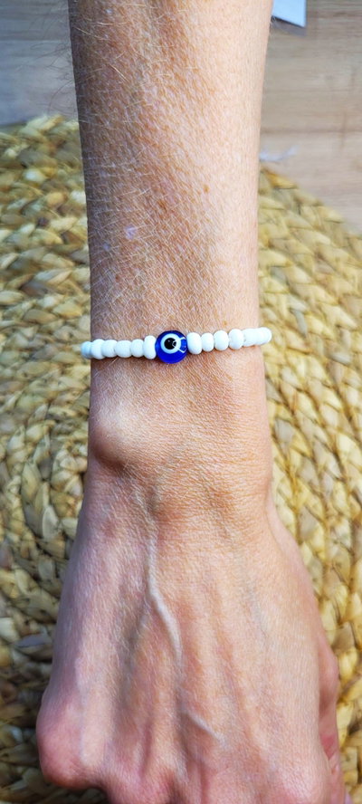 Pulsera Bali White