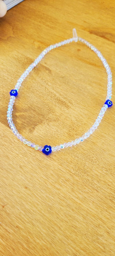 Collar Flor Cristal