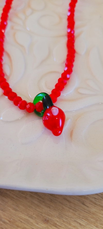 Collar Frutillita