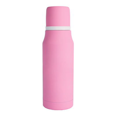 Termo de Acero Doble Pared 750ml Rosado