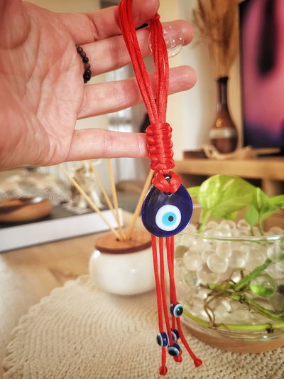 Colgante auto Ojito blue 