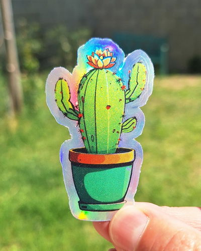 Sticker Cactus 