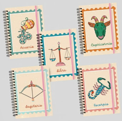 Cuadernos Zodiaco tapa Dura A5 